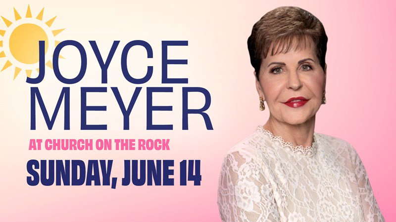 Joyce Meyer en la Iglesia Church on the Rock
