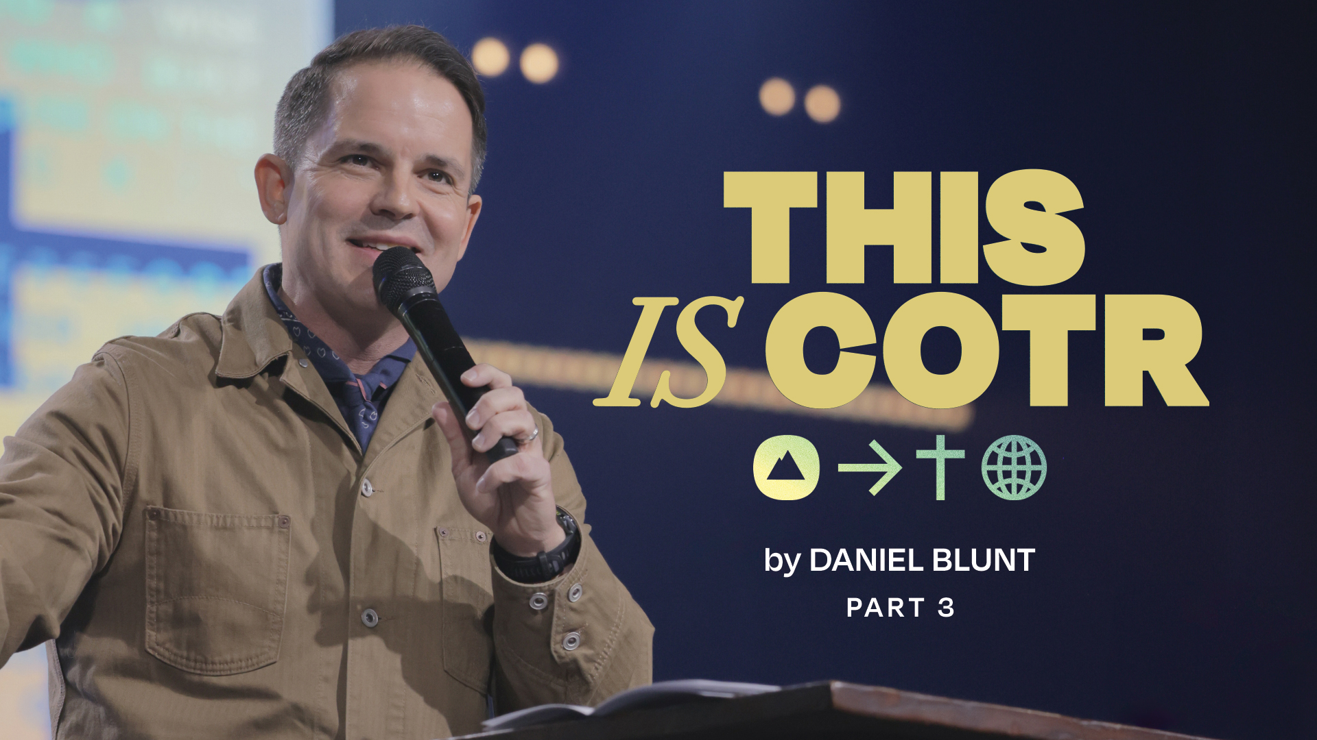 Ilustración del mensaje: Esta es la Iglesia sobre la roca - Parte 3